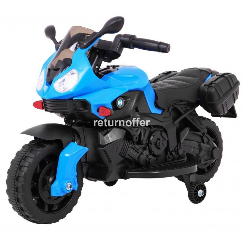 Motocicleta electrica Shadow, albastru